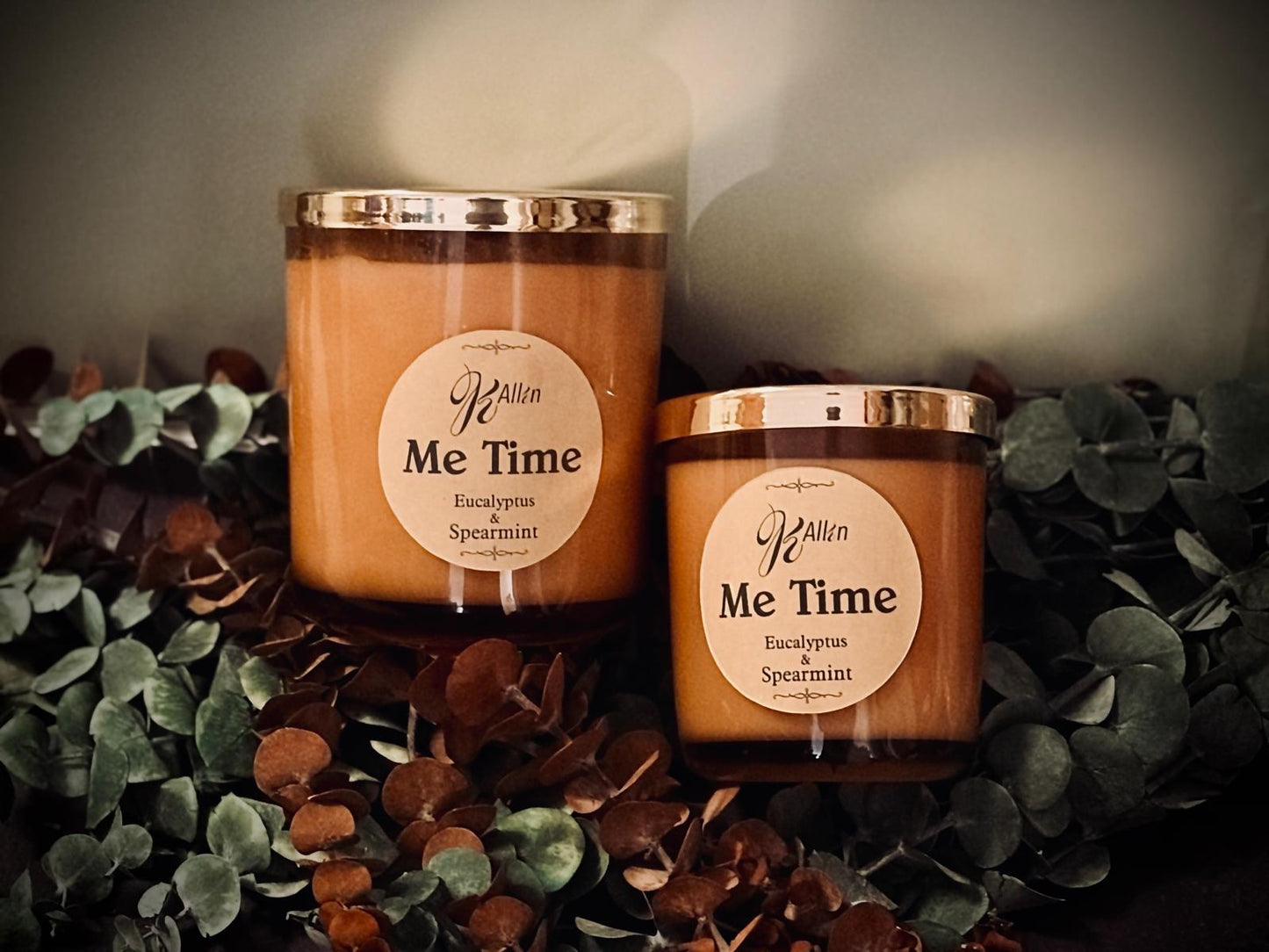 K Allen 18oz. Gold series candles