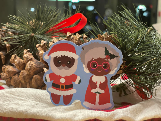 Mr. & Mrs. Claus holiday car air freshener